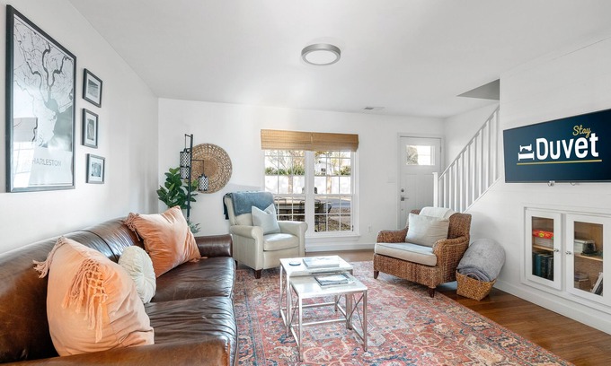 Old Village House | Old Village Getaway | 5 Minute Drive To The Beach