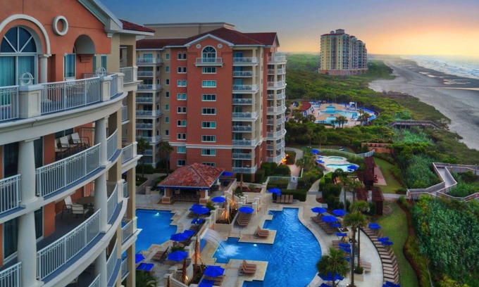 Myrtle Beach Resort | On the beach! - Marriott Oceanwatch Villas in Myrtle Beach, SC!