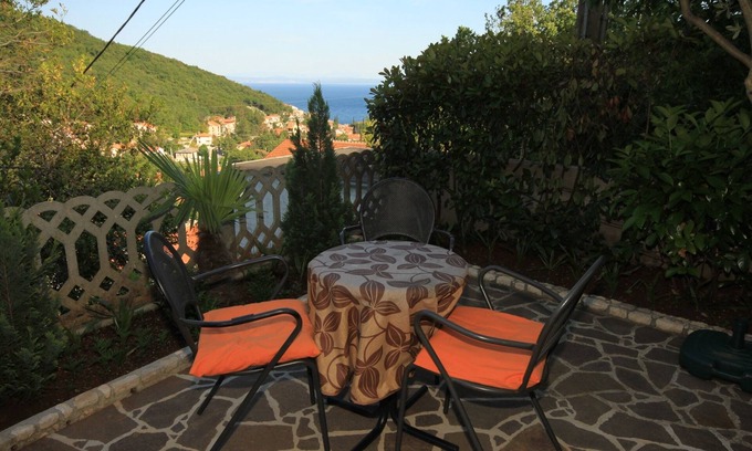 Sucici Apartment | One bedroom apartment with terrace and sea view Mošćenička Draga, Opatija (A-7746-b)