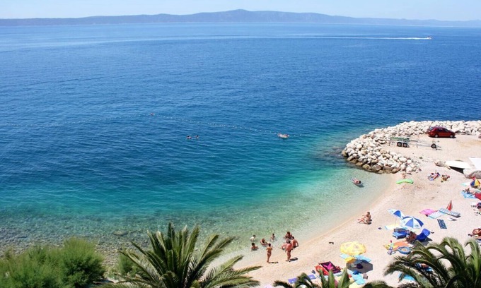 Drasnice Apartment | One bedroom apartment with balcony and sea view Drašnice, Makarska (A-22398-a)