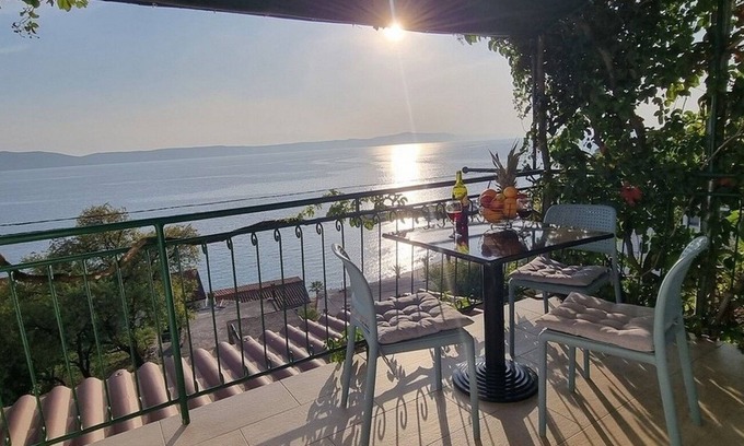 Zivogosce Apartment | One bedroom apartment with balcony and sea view Živogošće - Porat, Makarska (A-16289-a)