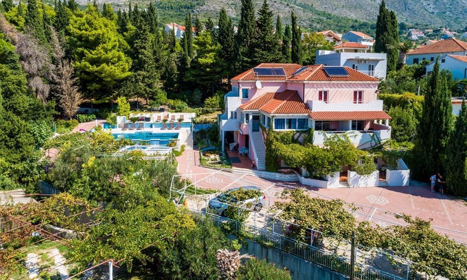 Srebreno Apartment | One bedroom apartment with balcony and sea view Mlini, Dubrovnik (A-10269-c)