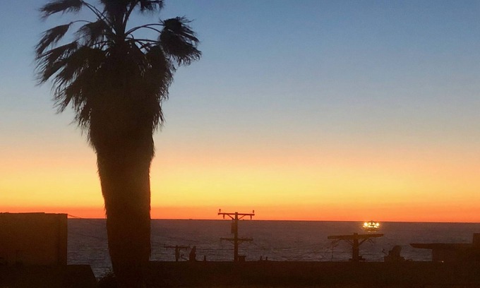 El Porto Apartment | One block to beach, dining & shops, newly renovated home w/ocean & sunset views