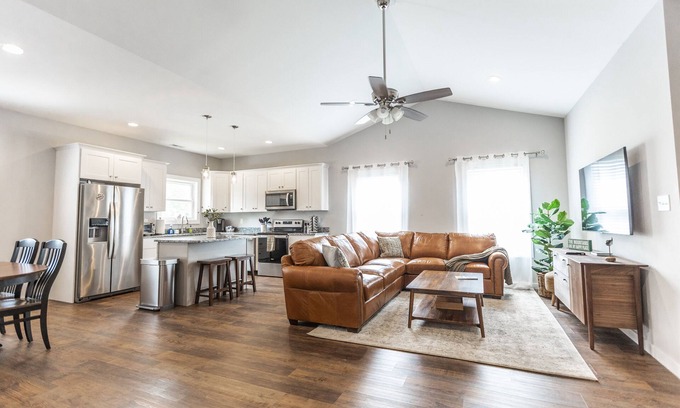 Weaverville House | One Level Living, Work Remote, Centrally Located!