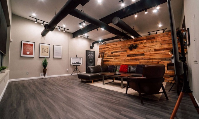 Farmington House | Open Concept Downtown Farmington Industrial Space.