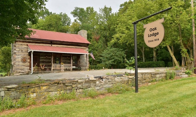 Lawrenceburg Cabin | Original Circa 1818 Oak Lodge