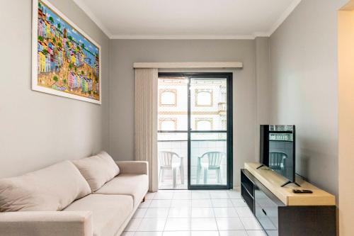 Vila Assuncao Apartment | Otimo apto c excelente localizacao a 50m da praia