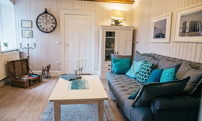 Kappeln Apartment | Our modern "Kleine Wassermühle" vacation apartment with sauna and wood-burning stove is perfect for those seeking relaxation and nature lovers