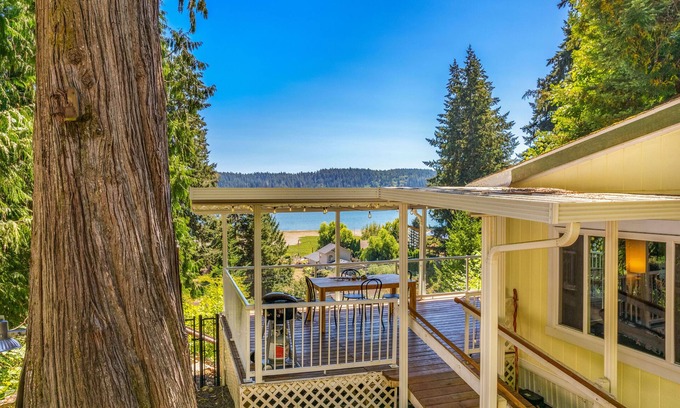 Belfair House | Overlooking Hood Canal Vistas & Private Garden
