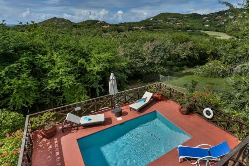 Cap Estate Villa | Overlooking the golf course - Villa D'Arcy villa