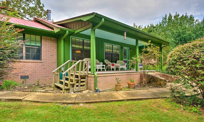 Oxford House | Oxford Home with Hot Tub, 10 Mi to Ole Miss