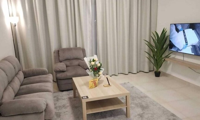 Khalifa City Apartment | OYO HOME 1383 Luxury 1 BHK With Balcony