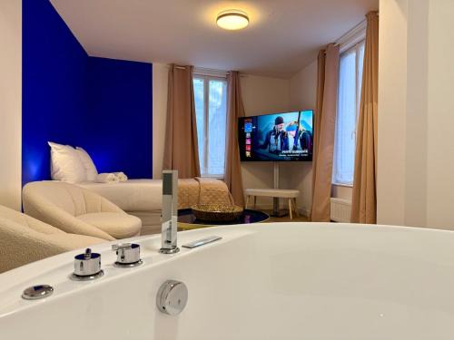 Haussonville-Blandan-Mon Desert-Saurupt Apartment | P20 clim jacuzzi proche centre
