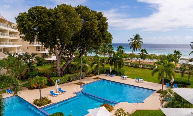 Marine Gardens Condo | Palm Beach 410, Beachfront, Hastings, Christ Church, , Barbados