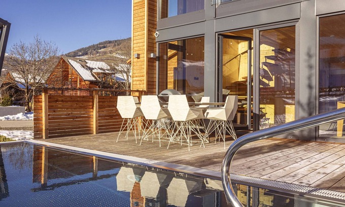 Sankt Lorenzen ob Murau Ski Chalet | Panorama chalet # 8 with sauna & pool