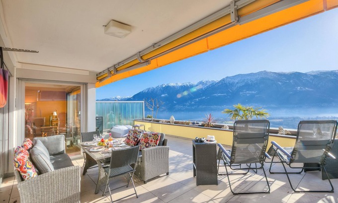 Locarno Apartment | Panorama maggiore apartment, Locarno, Switzerland