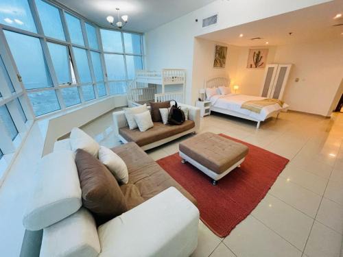 Ajman Apartment | panorama sea view luxury apartment 3 bedroom VIP