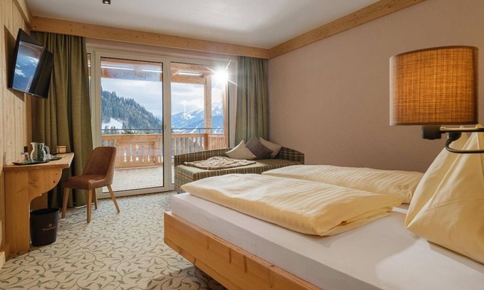 Dorfgastein House | Panoramazimmer Bergseit'n - Berghotel Hauserbauer