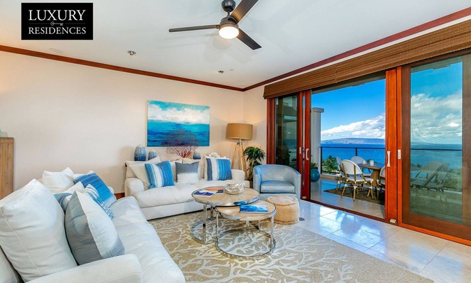 Wailea Villa | Panoramic Ocean Views at Wailea Beach Villas I503