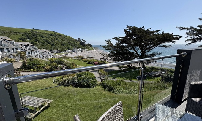 Seaton Apartment | Panoramic Sea Views from the Private Balcony of this Spacious Apartment