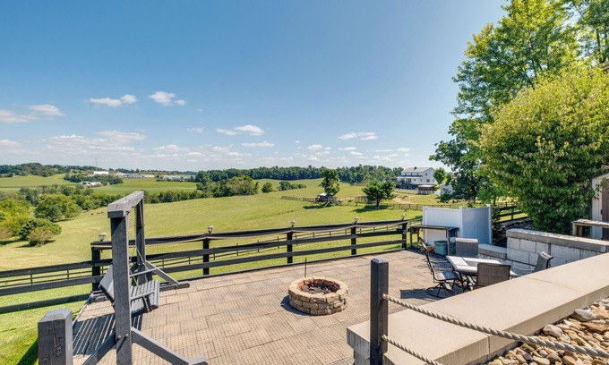 Millersburg Apartment | Panoramic Views: Hillside Millersburg Studio