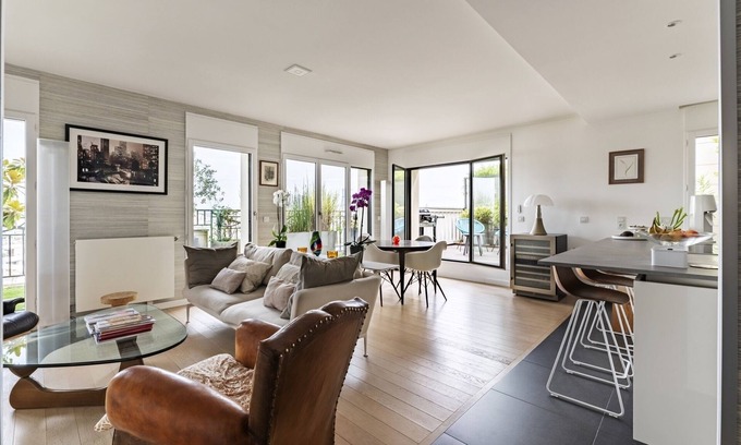 Levallois-Perret Apartment | Panoramic Wonder, by Veeve