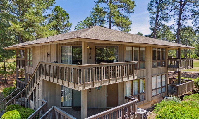 Foxfire Condo | Par at Foxfire- Pool, Steps away from Golf Course!