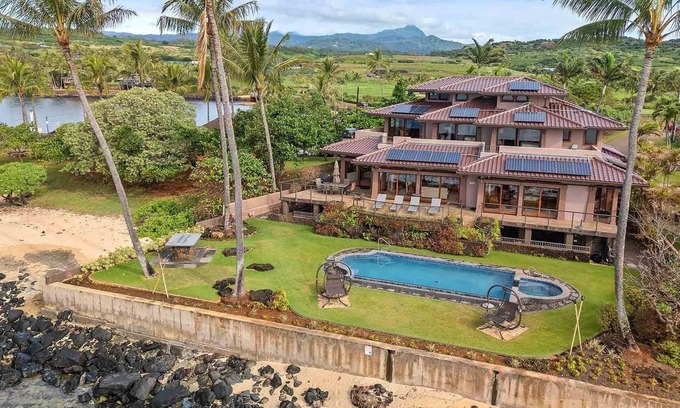 Poipu House | Paradisio Ho’o Kumu By Parrish Kauai - Elite Oceanfront Home sleeps 14