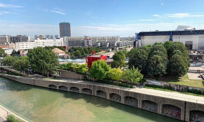 Quartier du Pont-de-Flandre Apartment | Paris 19eme, 70m2 + Balcony, on the waterfront