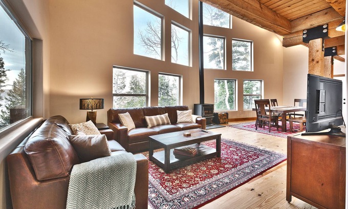 Summit Park Cabin | Park City Cabin Retreat, Sleeps 11, Top Of The Mountain, Great Views, Tall Pines