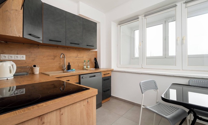 Baluty Apartment | Park Ocalałych Modern Apartment