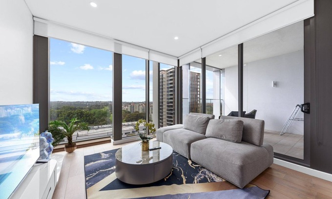 Zetland Apartment | Park-View Serenity: 2BR Waterloo Retreat with Modern Flair