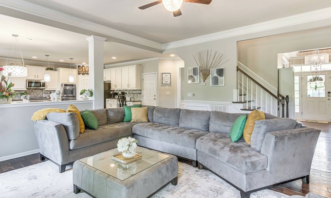 Matthews House | Patio, Deck & Grill: Charlotte Area Group Getaway!