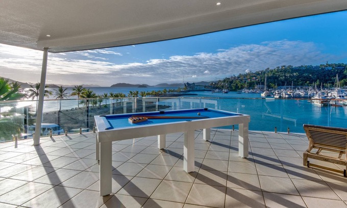 Hamilton Island Apartment | Pavillions Penthouse 25 - Waterfront with private pool, golf buggy and transfers