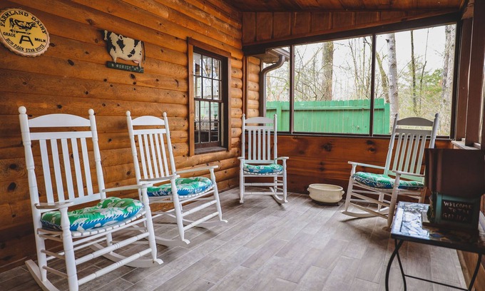Clarkesville Cottage | Pawsibilities - Pet Friendly with Game Room and Hot Tub!
