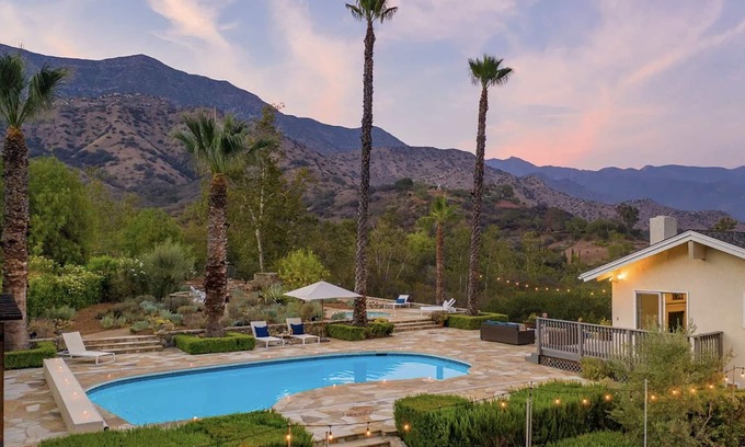 Ojai House | Peaceful 5 bedroom home with stunning views
