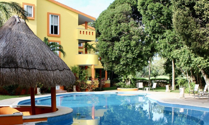 Playacar Beach Condo | Peaceful Condo In Gorgeous Exclusive Playacar~ Playa del Carmen