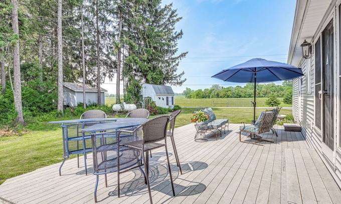 Seneca Falls House | Peaceful Family Home Near Cayuga Lake State Park