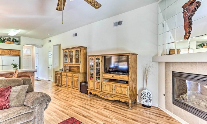 Fresno Cottage | Peaceful Fresno Home, Near Popular Wineries!