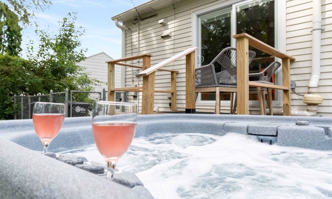 Omaha House | Peaceful Gem! HotTub, Fenced Yard & Near Downtown!