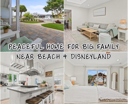 Huntington Beach House | Peaceful Home Near Beach & Disneyland