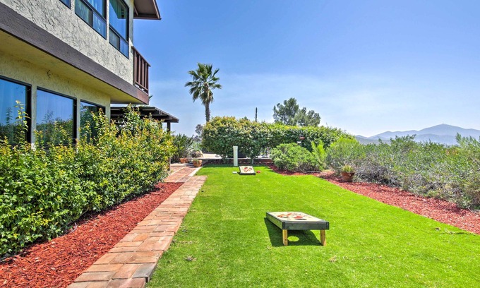 Jamacha House | Peaceful Jamul Retreat w/ Pool + Mtn Views!