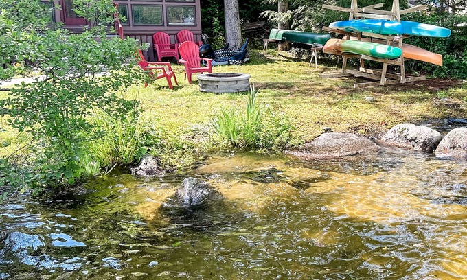 Moultonborough Cottage | Peaceful lake front cottage w/large dock and sandy beach entry