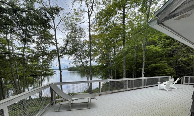 Nobleboro Cottage | Peaceful lakefront cottage on nine acres, minutes from mid coast villages
