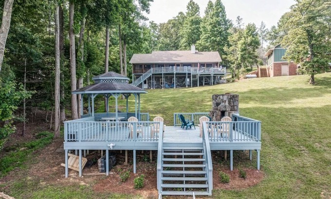 Blairsville House | Peaceful Lakefront Escape with Dock Access