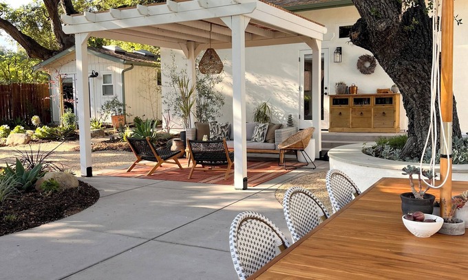 Oak View House | Peaceful Ojai estate, nestled in the oaks; 2,400 sq ft living space