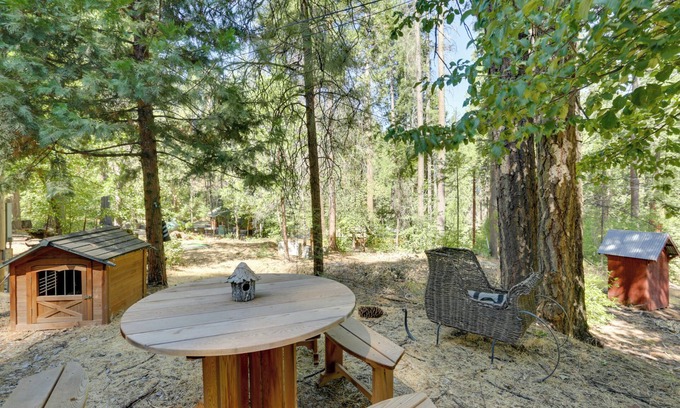 Mariposa Cabin | Peaceful + Private Mariposa Cabin on 2 Acres!