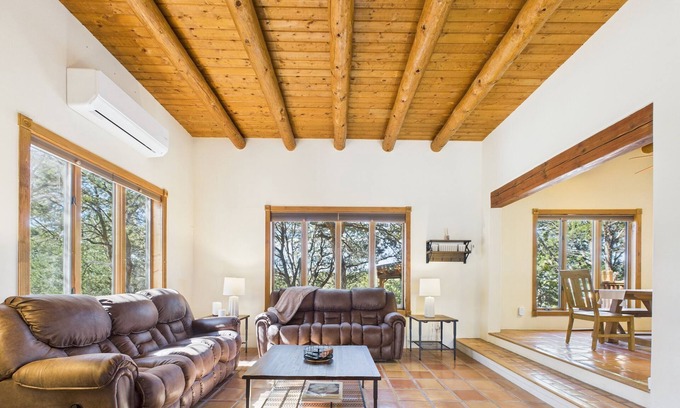 Santa Fe House | Peaceful, Serene Retreat with Guest House Option