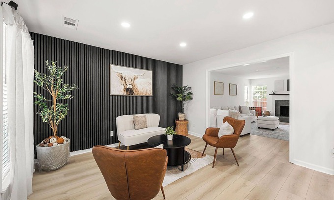 Sandtown House | Peach City Oasis Atl near Aquarium, Truist Park