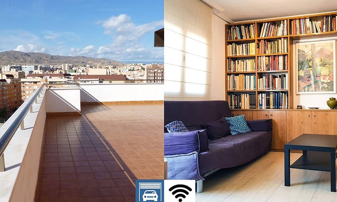Almeria Condo | PENTHOUSE, TERRACE ON THE HORIZON OF ALMERIA